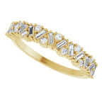 Natural Diamond Scattered Anniversary Band