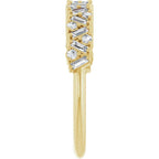 Natural Diamond Scattered Anniversary Band