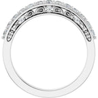 Natural Diamond Anniversary Band