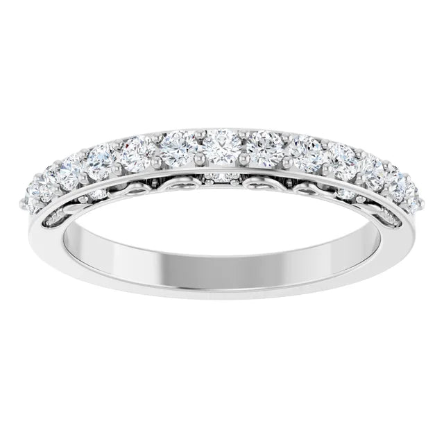 Natural Diamond Anniversary Band