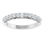 Natural Diamond Anniversary Band