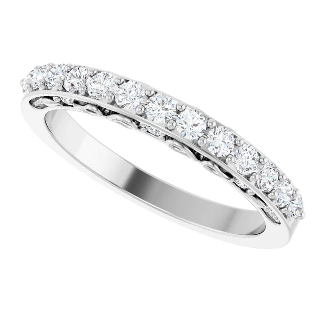 Natural Diamond Anniversary Band