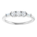 Natural Diamond Anniversary Band