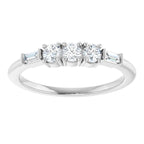 Natural Diamond Anniversary Band