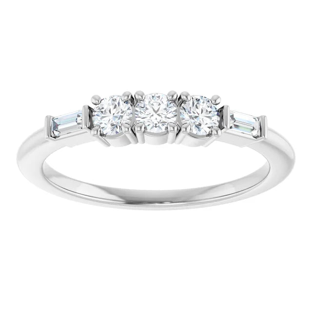 Natural Diamond Anniversary Band