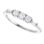 Natural Diamond Anniversary Band