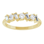 Multi-Shape Anniversary Band