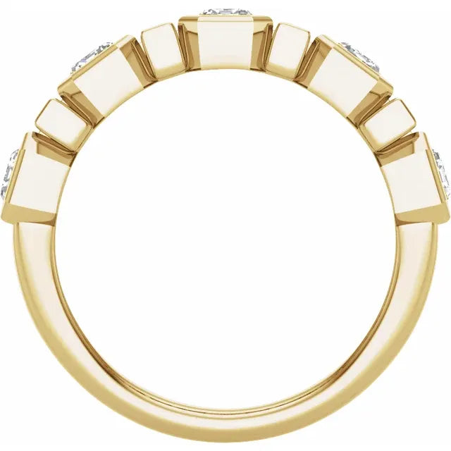 Multi-Shape Anniversary Band