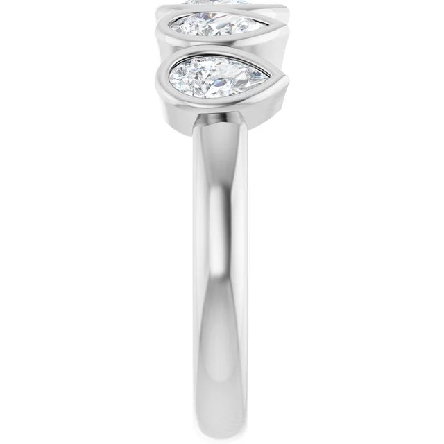 Natural Diamond Anniversary Band
