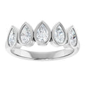 Natural Diamond Anniversary Band