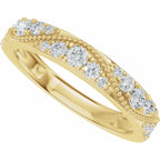 Natural Diamond Anniversary Band