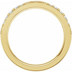 Natural Diamond Anniversary Band