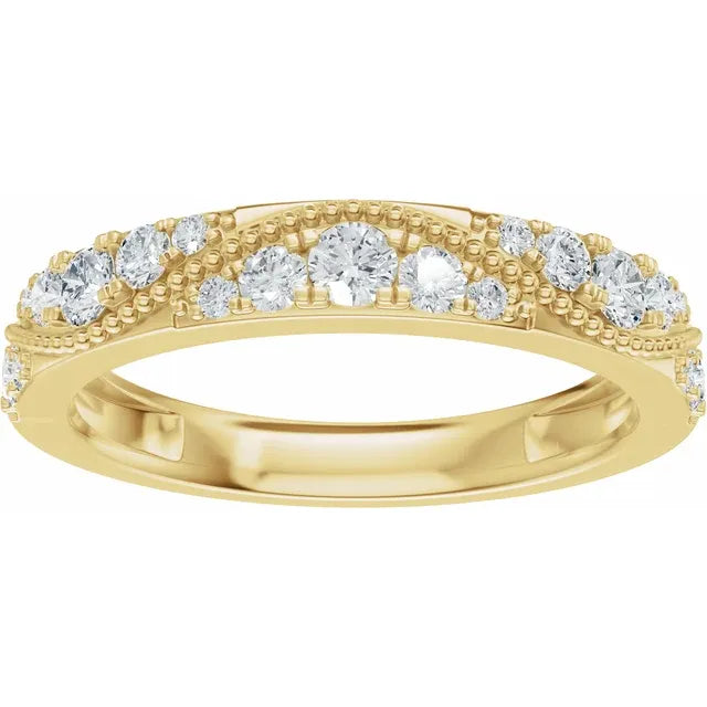 Natural Diamond Anniversary Band