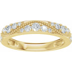 Natural Diamond Anniversary Band