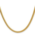 Leslie's 14k 3.5mm Solid Miami Cuban Chain
