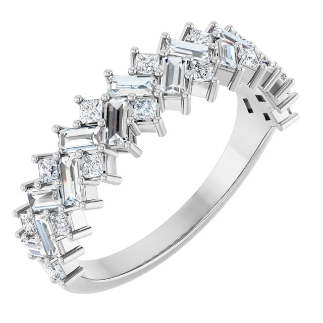 Natural Diamond Anniversary Band