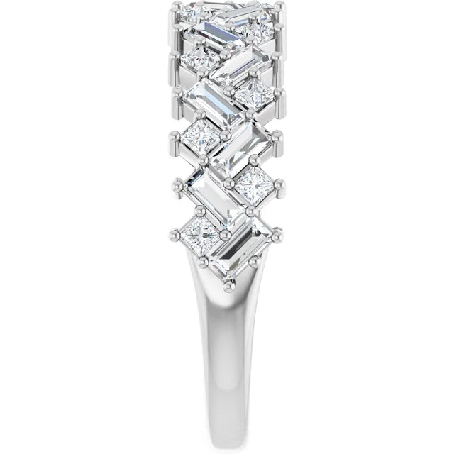 Natural Diamond Anniversary Band