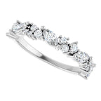 Natural Diamond Anniversary Band