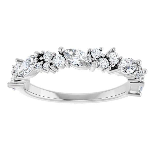 Natural Diamond Anniversary Band