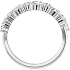 Natural Diamond Anniversary Band