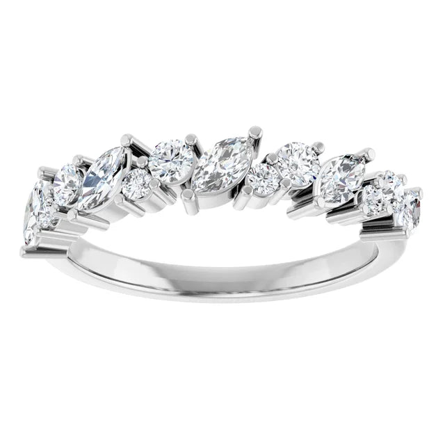 Natural Diamond Anniversary Band