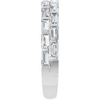 Natural Diamond Double Row Anniversary Band