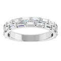 Natural Diamond Double Row Anniversary Band