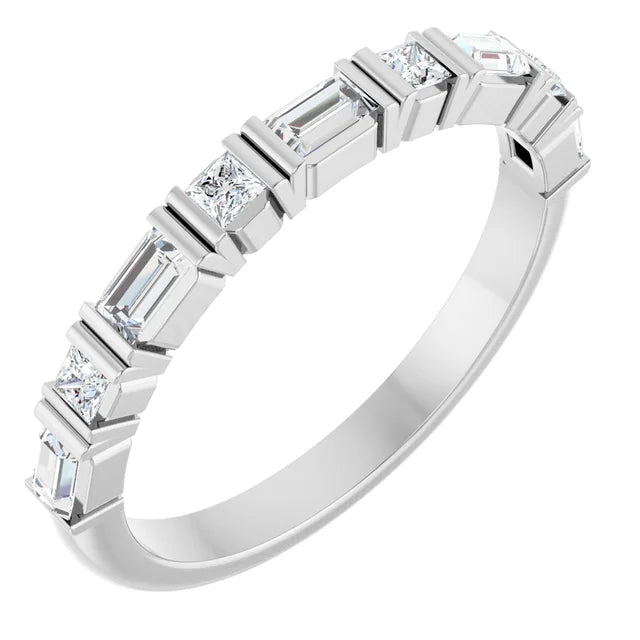 Natural Diamond Anniversary Band