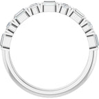 Natural Diamond Anniversary Band