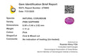 Sri Lankan Natural Pink Sapphire 1.11CT