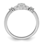 14k White Gold Complete Diamond Cluster Oval Engagement Ring