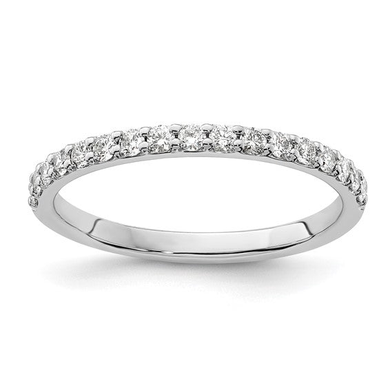 Stone Type Select 14k White Gold Diamond Band