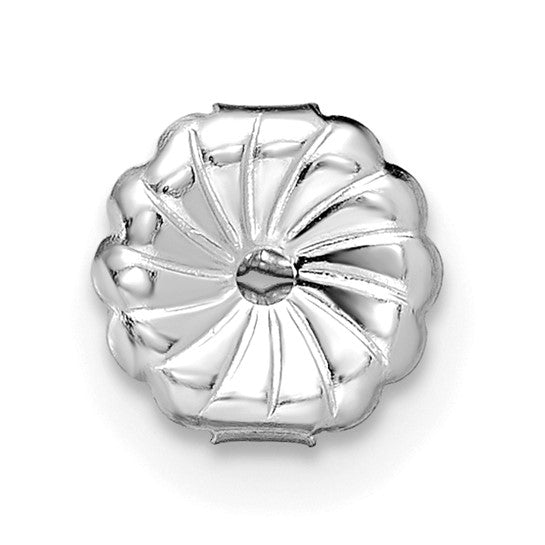 14k White Gold 1 1/2 carat Lab Grown Diamond VS/SI+ G+ Complete Oval Four Prong Stud Earrings